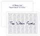 Family Pride with Anthony Font Folded Note Cards Image 3 of 3